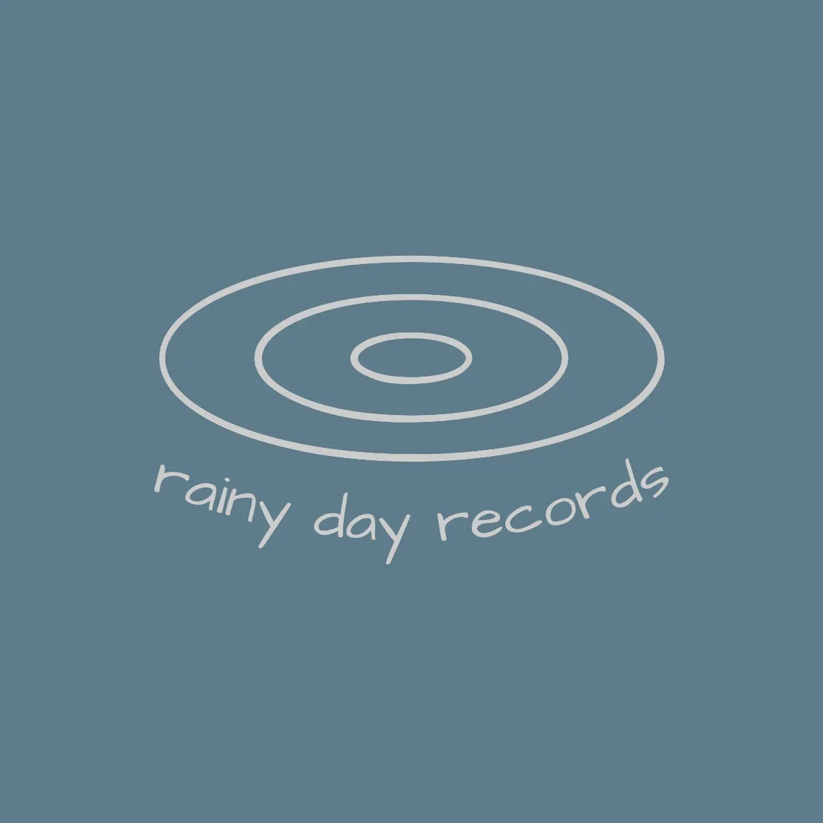 Rainy Day Records Visitenkarte Vorderseite